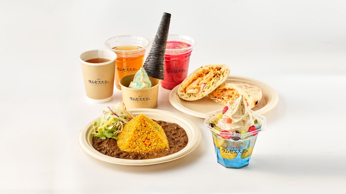 ACN ラムセス大王展 ファラオたちの黄金』のコンセプトカフェ「MUSEUM