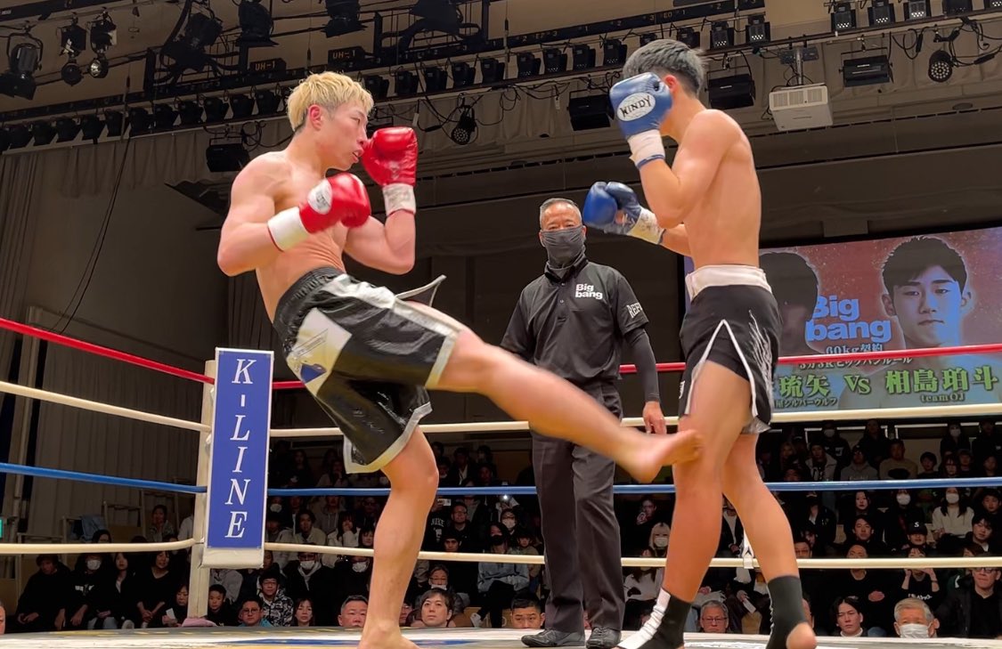 【試合結果速報】
3月9日 Bigbang 51
後楽園ホール

60kg契約
3分3R

藤平 琉矢（ryuya.0717）
vs
相島 珀斗

判定2-0で藤平選手の勝利です！