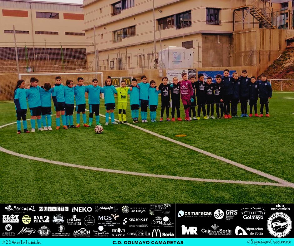 CD_GolCamaretas's tweet photo. BENJAMÍN B y C 🟰 Partido dedicado al árbitro David García de la Loma, a todas las mujeres y a Kyra.

#GCBenjB ✅ - ❎ #GCBenjC

#20AñosEnFamilia #GC https://t.co/gyoJKE4FVv