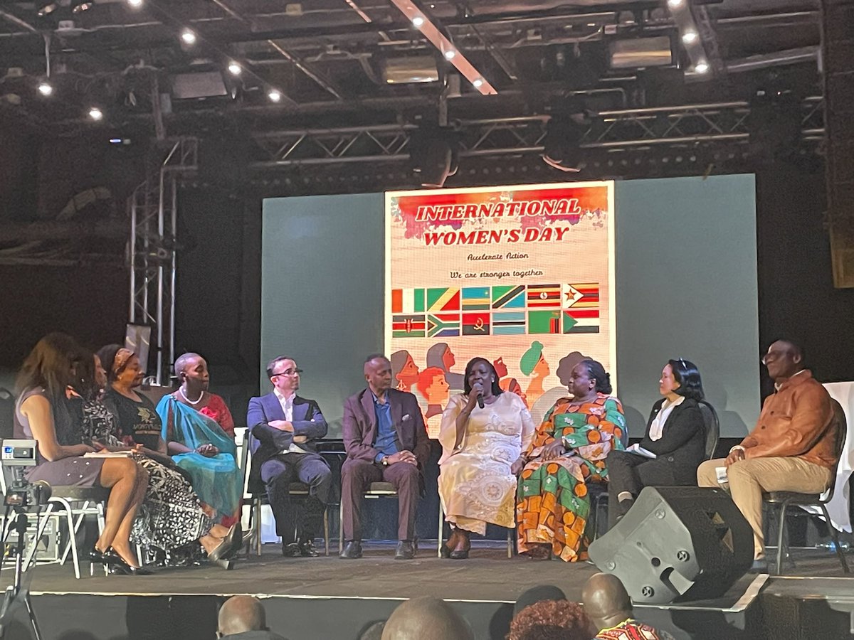 “We cannot loose the momentum on HIV.” Kenyan ambassador to Sweden Angeline Musili on Women’s Day