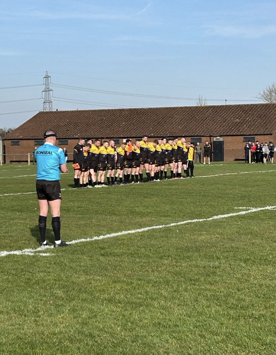 we were deeply saddened to learn of the passing of referee  Cliff Tamou this week. He was a true legend of rugby league in the North West. A minutes silence was held to pay respects to both cliff and his family at this difficult time. 💛 🖤 🤍