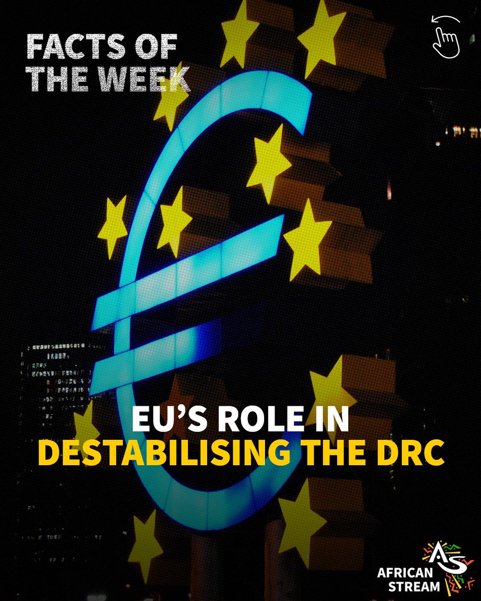 A Thread🧵

Beneath its polished rhetoric of ‘peace’ and ‘progress,’ the EU has spent decades ensuring that DR Congo’s vast resources fuel European industries, not African prosperity.