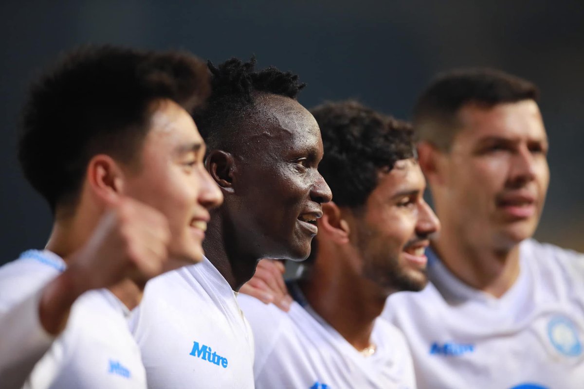 With colleagues ⚽️🙏