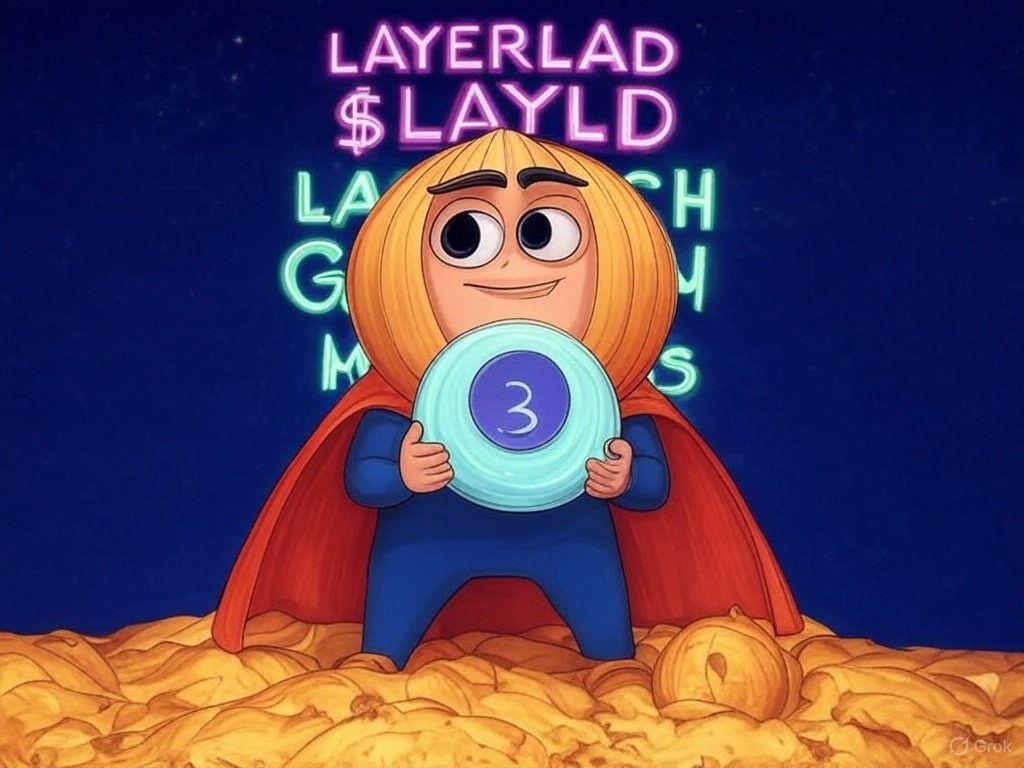 alph_layerlad's tweet photo. $LAYLD launch update: Now dropping at 3 PM UTC today (3/9/25) on https://t.co/oy7wzv1cSe! LayerLad’s taking a lil’ extra time to peel things right on Alephium. Stay tuned, fam—we’re still moonin’!  #LayerLad #Alephium #MyOnionFun https://t.co/hCiHxtxLEs