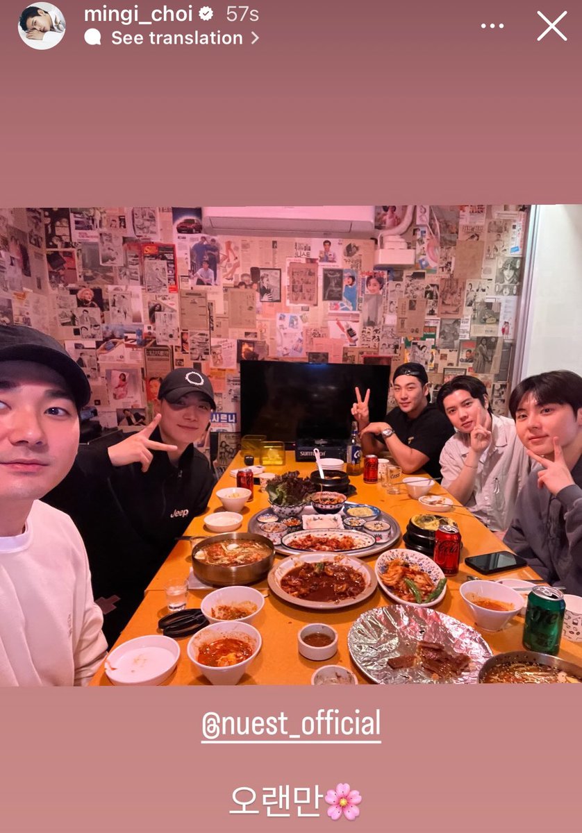 Ren: Nuest, It has been so long 🌸

I knowwwww and spring is indeed our month💗✨✨