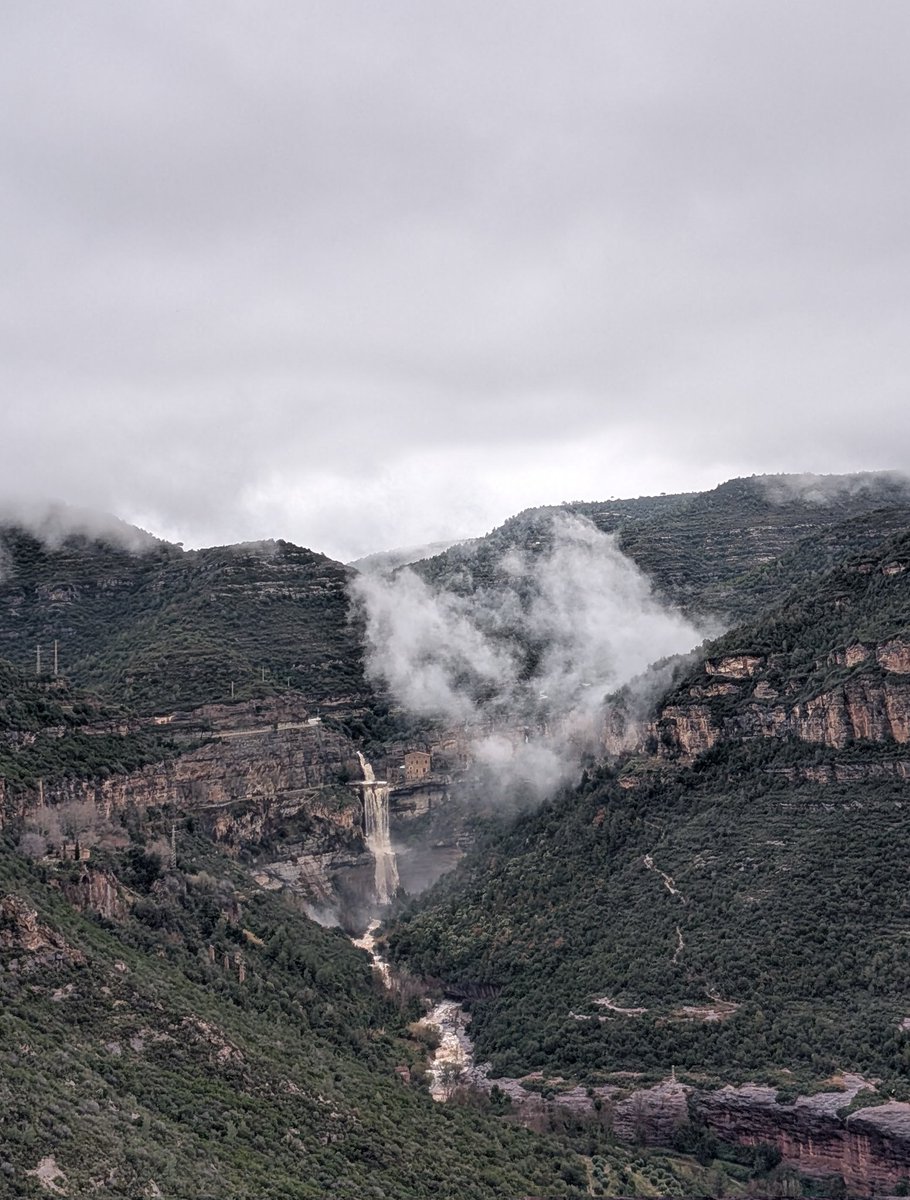 📣 El pas d'aigua del Tenes per Sant Miquel del Fai ens està deixant unes imatges espectaculars, però fem una crida a actuar amb responsabilitat: precaució i autoprotecció.

⛔ Eviteu accedir i fer activitats a la llera del riu, i eviteu desplaçaments als accessos propers.