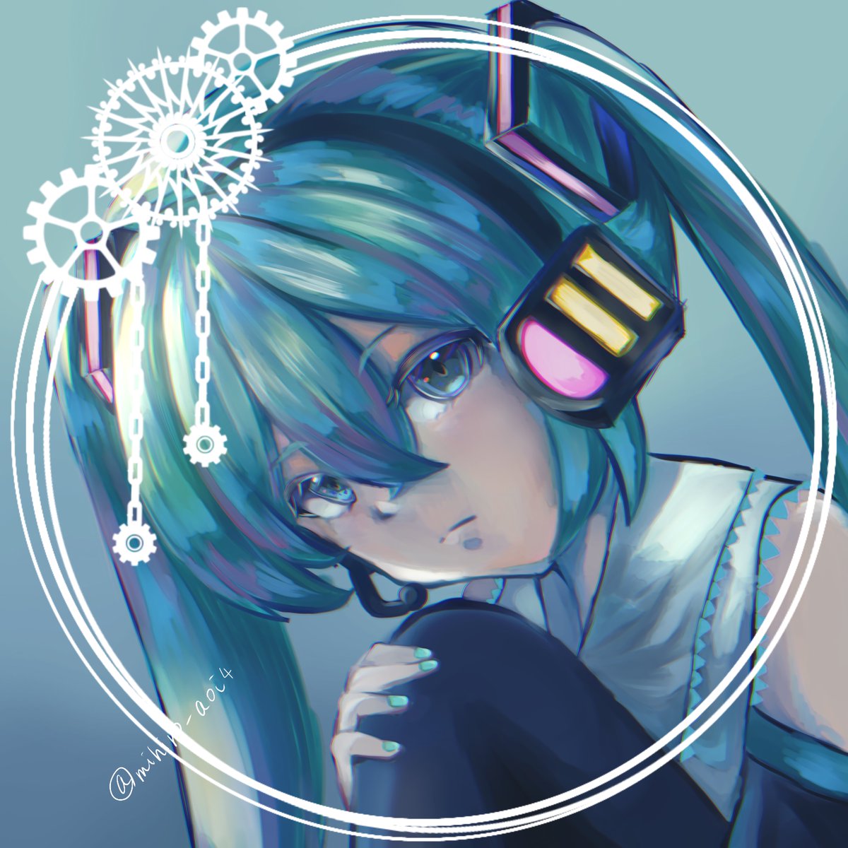 ミク 🤍ྀི🎧 海雫 🩹🩵ྀིログアウト (@Mina_minaduki5) / Posts / X