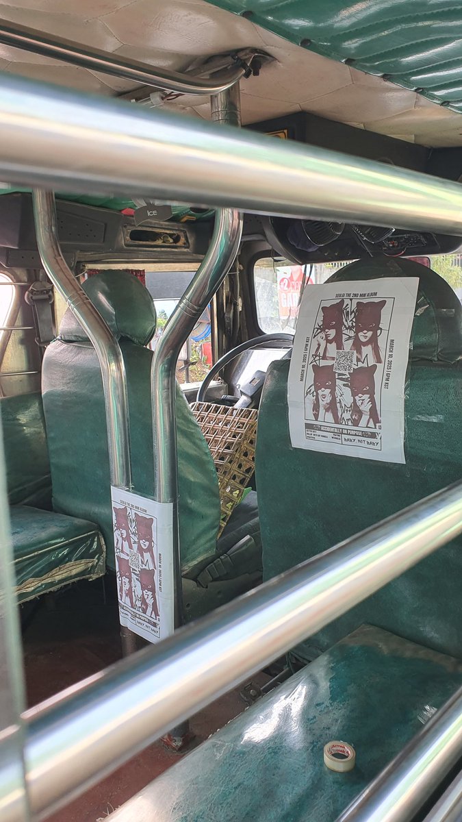 reveyellow's tweet image. Seulgi in a traditional jeepney
#AccidentallyOnPurpose
#BabyNotBaby
#슬기 #SEULGI @RVsmtown