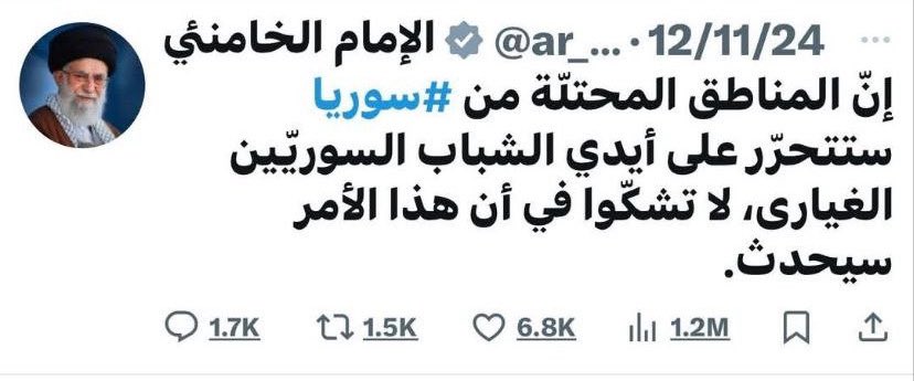 تستمر إيران التي دفعت مليارات الدولارات لإعادة تدوير نظام الأسد في تحريك وكلائها وفلول النظام لزعزعة الامن في جميع المحافظات بدأت بدرعا الصنمين ثم انتقلت إلى الساحل مرورا بالسويداء و تستمر الحكومة السورية الحاليه  ومعها كل الشعب السوري في تدمير  مخططات إيران #سوريا_تحارب_الإرهاب