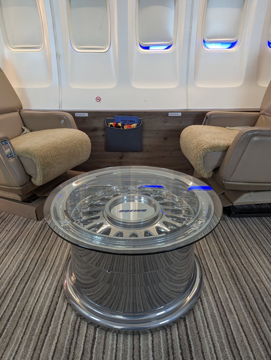 Don't forget to enter the raffle to win the Boeing 747 mainwheel coffee table. 

12 days to go and £3 a ticket.   

Every penny going to the North East land sea and air museum, aircraft cabin classroom build. 

raffall.com/379108/enter-r…