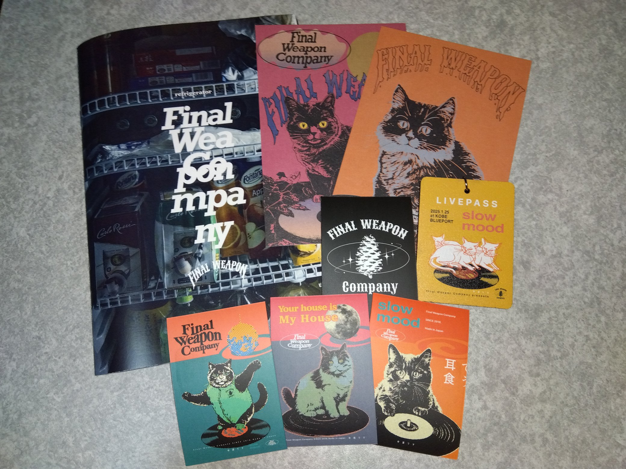FINAL WEAPON COMPANY 604 『猫盤』 Final Weapon Company 604 猫盤 唾奇