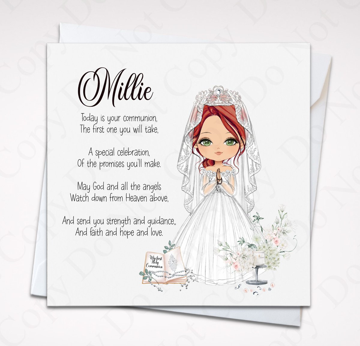 simplysarah72's tweet image. Celebrate your child's Holy Communion with personalised cards! Customise the characters' features and add their name for a special touch. Perfect for boys and girls! #HolyCommunion #PersonalisedCards #CelebrateFaith