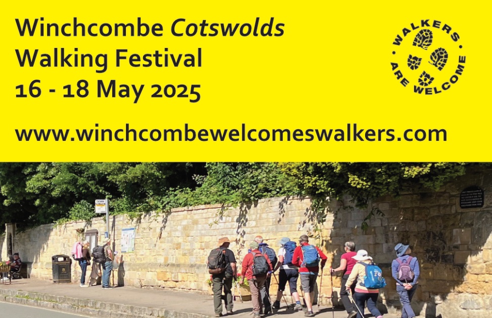 Places are filling up for Winchcombe Cotswolds Walking Festival in May. Find out more rb.gy/g41bha #walking #Cotswolds
