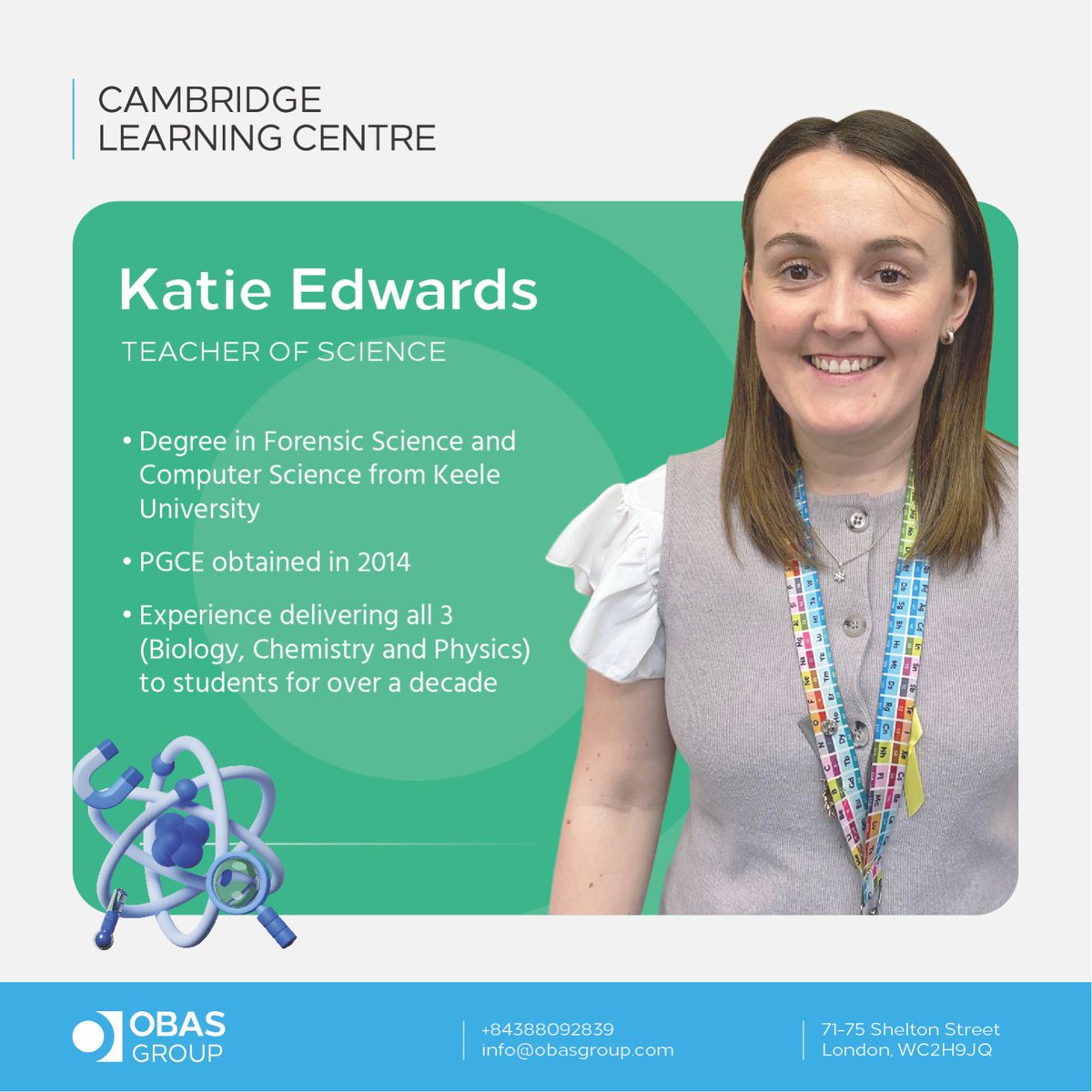 ObasGroup's tweet photo. MEET OUR EXCEPTIONAL TEACHERS! 
We’re proud to introduce a team of highly qualified British teachers, who will be teaching at the Cambridge Learning Centre. 
Register today: https://t.co/cwqSb8KoCn

#uk #internationalstudy #IGCSE #A-level #studyabroad #obasgroup #onlinetuition https://t.co/pPDPF7UdfR