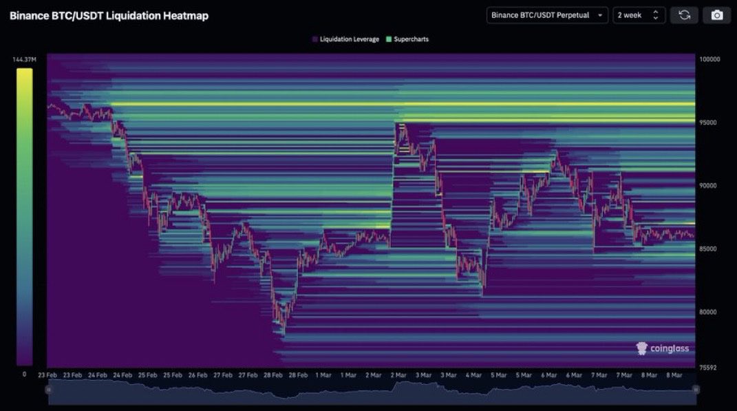 Borg_Cryptos's tweet photo. All the liquidity is sitting above $95,000.

What comes next is obvious! https://t.co/0z8Bygc3q8