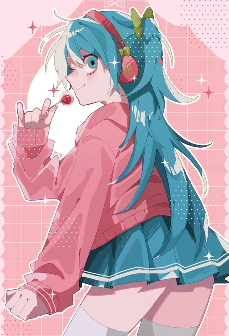 ミクの日なのでお気に入りのフィギュアを描きました> ̫<⟡.· 