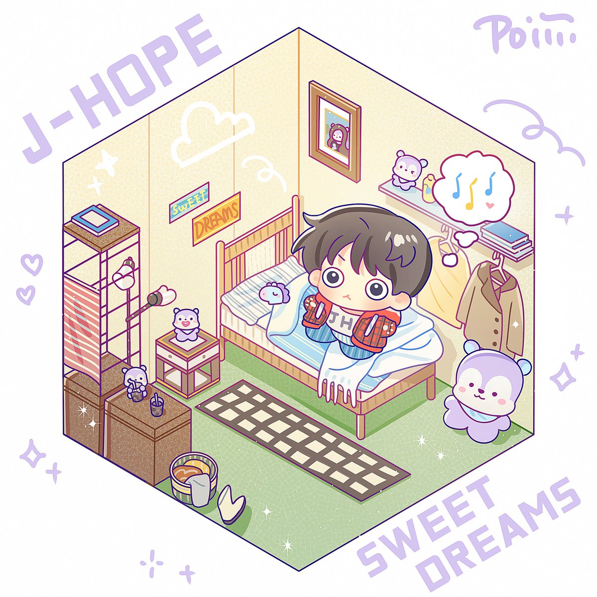 I just wanna love ya like love ya like love ya like that☁️💫🌌
#SweetDreams #JHOPE