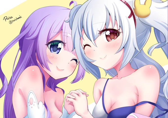 Laffey &amp; Unicorn#アズールレーン #AzurLane 