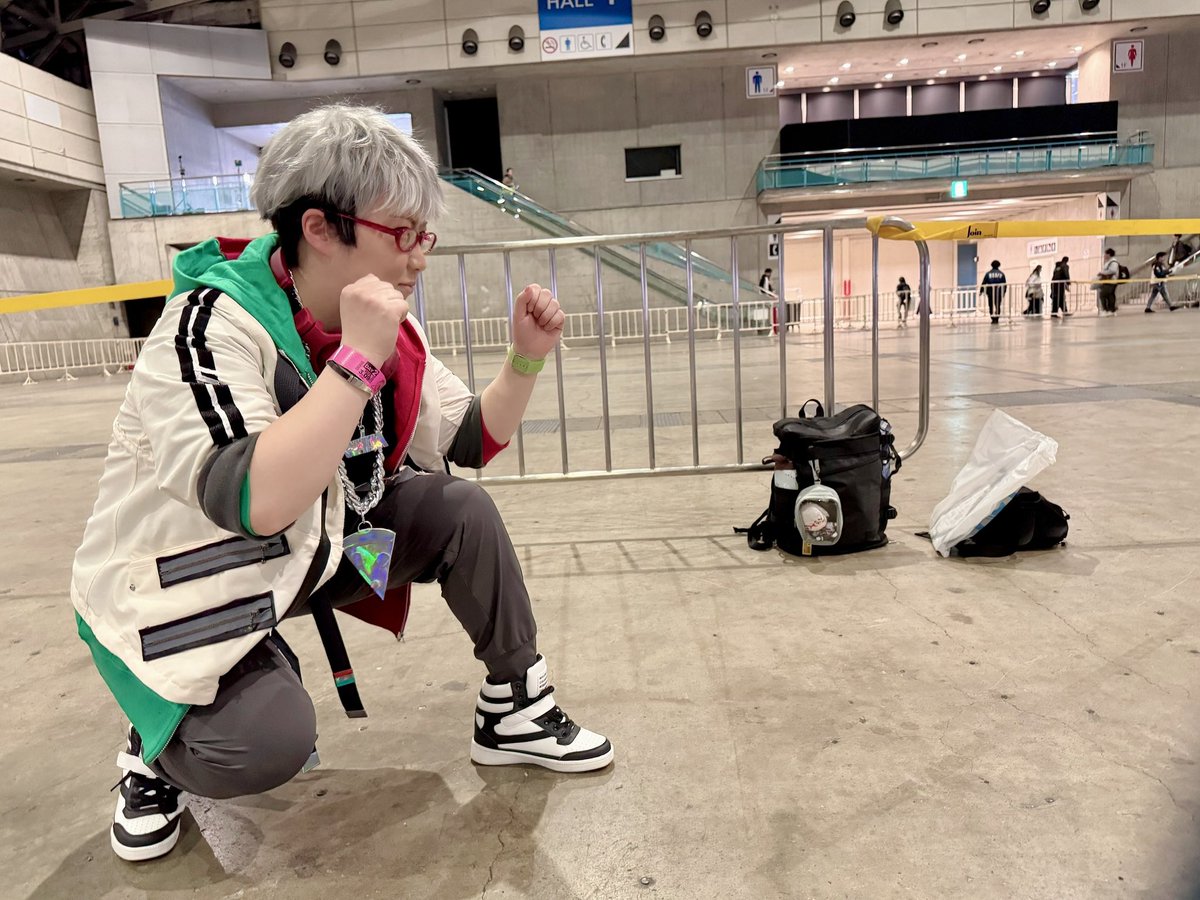 Benichuba_main's tweet photo. 今年もアルさんのコスプレしたやでー！！
衣装めちゃくちゃ悩んで作りましたー！

#アランこれ見て https://t.co/GzIHmfG2Xu