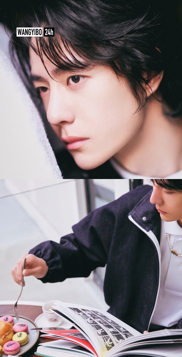 2amWangYibo's tweet photo. WangYibo 25FallWinterShow #WangYiboLacosteFW25  #LacosteFW25 @Lacoste 

ผมยาว เสื้อขาวและชุดเดนิม อี้ป๋ออินปารีสคือของดีของเลอค่ามากกก https://t.co/VKTRm9QQqT