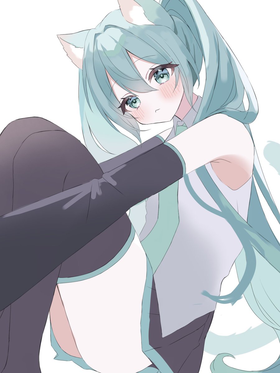 _yau_106's tweet photo. 🐈 #ミクの日2025  #初音ミク https://t.co/KjWj8fSgPo