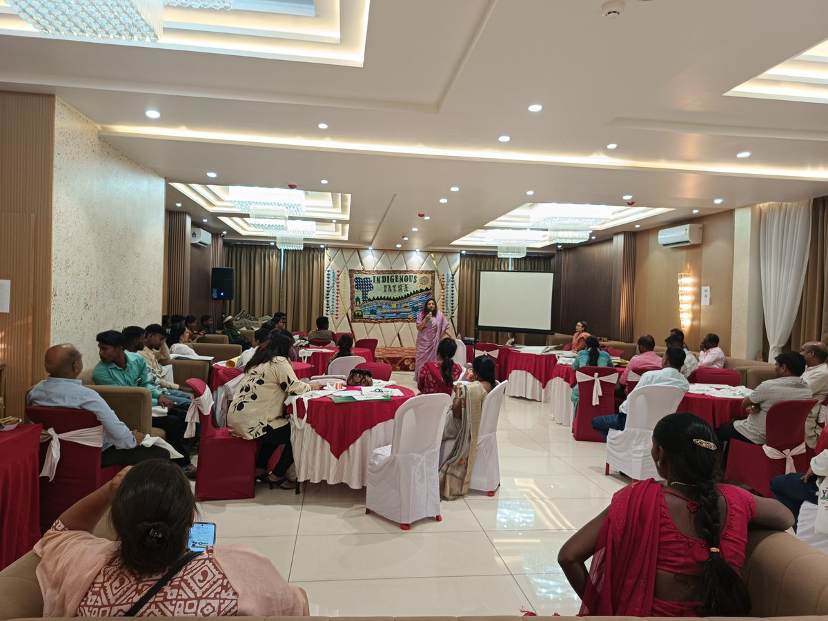 Atmashakti3's tweet photo. #IndigenousYatra

A state-level consultation took place on 7th March in Raipur, Chhattisgarh, with diverse stakeholders. 
Together, we chalked out future #Pathways and how we can build #CollaborativeSpaces to take it forward.  

Chapter 2 - Chhattisgarh State Consultation https://t.co/7zEodibbV0