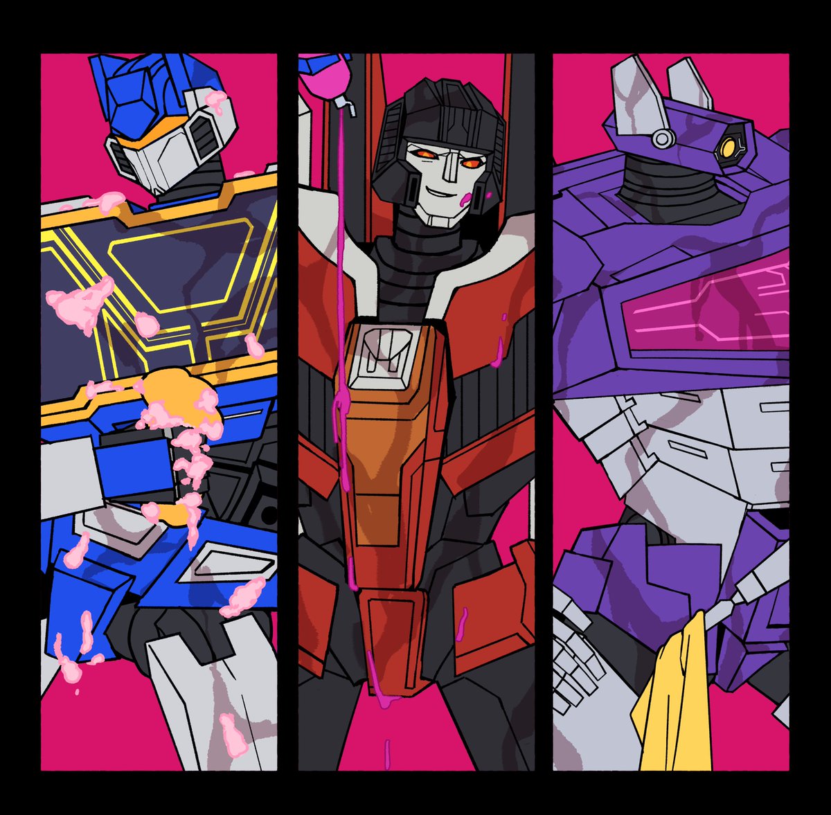 sgrimp_'s tweet image. Squeaky Clean 🧽 #tfone #transformers
#soundwave #starscream #shockwave