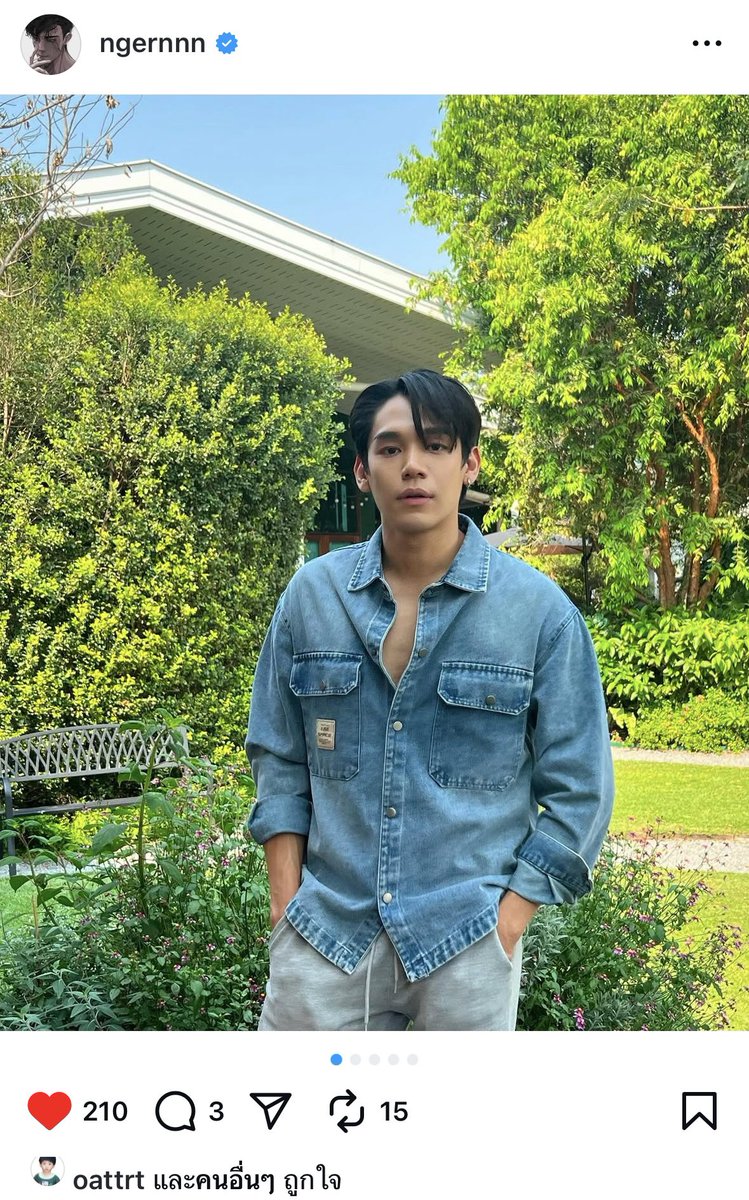 nutcha_esp's tweet image. ยัยน้องโอ๊ต หนูตั้งโนติพี่เงินปะเนี่ย ไลค์ไวกว่าพี่สาวอีก555555☀️💫

@legendngern @oattrttt 

#ngernnn #oattrttt 
#เงินโอ๊ต #NgernOat