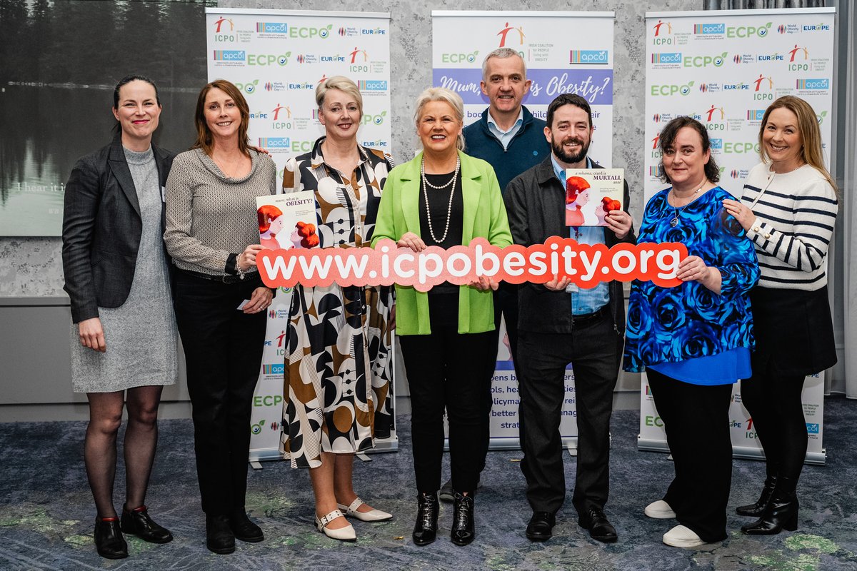 ICPO (@icpobesity) on Twitter photo We really were honoured that the Minister of State <a href="/JenMurnaneOConn/">Jennifer Murnane O'Connor TD</a> attended and opened the event with a vow for commitment to the National Obesity Programme.
3/ We really were honoured that the Minister of State <a href="/JenMurnaneOConn/">Jennifer Murnane O'Connor TD</a> attended and opened the event with a vow for commitment to the National Obesity Programme.
3/