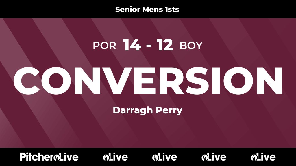 32': Darragh Perry kicks a conversion for Portarlington Rugby Football Club 🙌
#PORBOY #Pitchero
portarlingtonrugby.com/teams/195645/m…