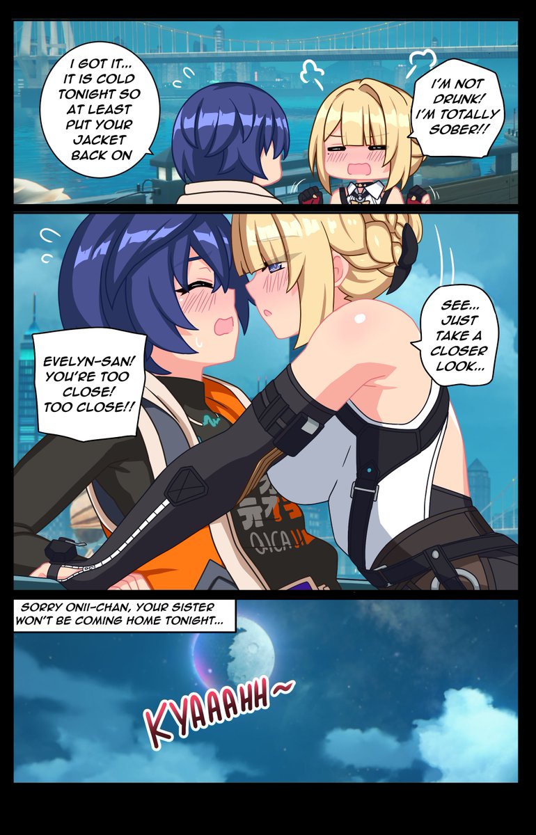 get a room, you two.
#zzzzero #Evelyn #WiseBelle