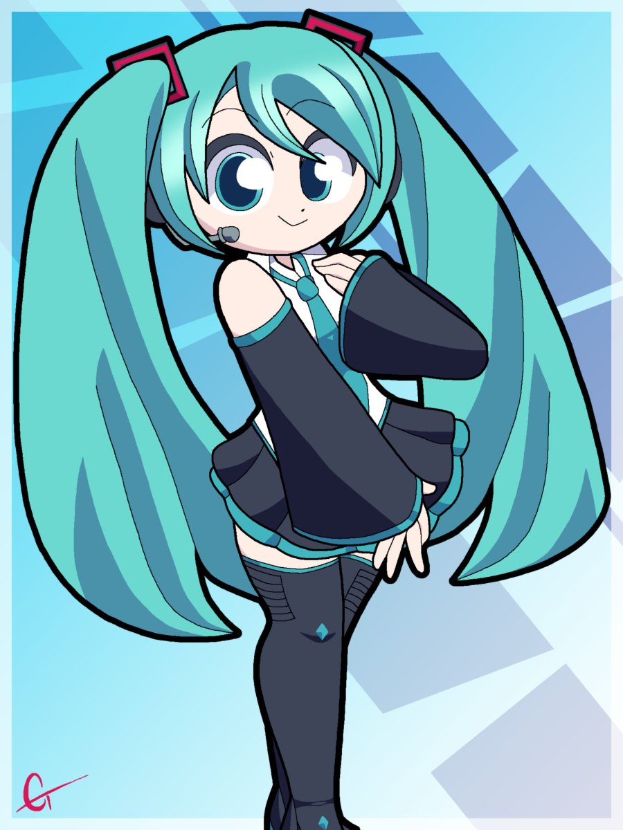SafeTortilla's tweet photo. Un dibujo de la Miku, para el día de Miku, ¡que es hoy! :DDD
#ミクの日2025 https://t.co/lfOCcSU3JN