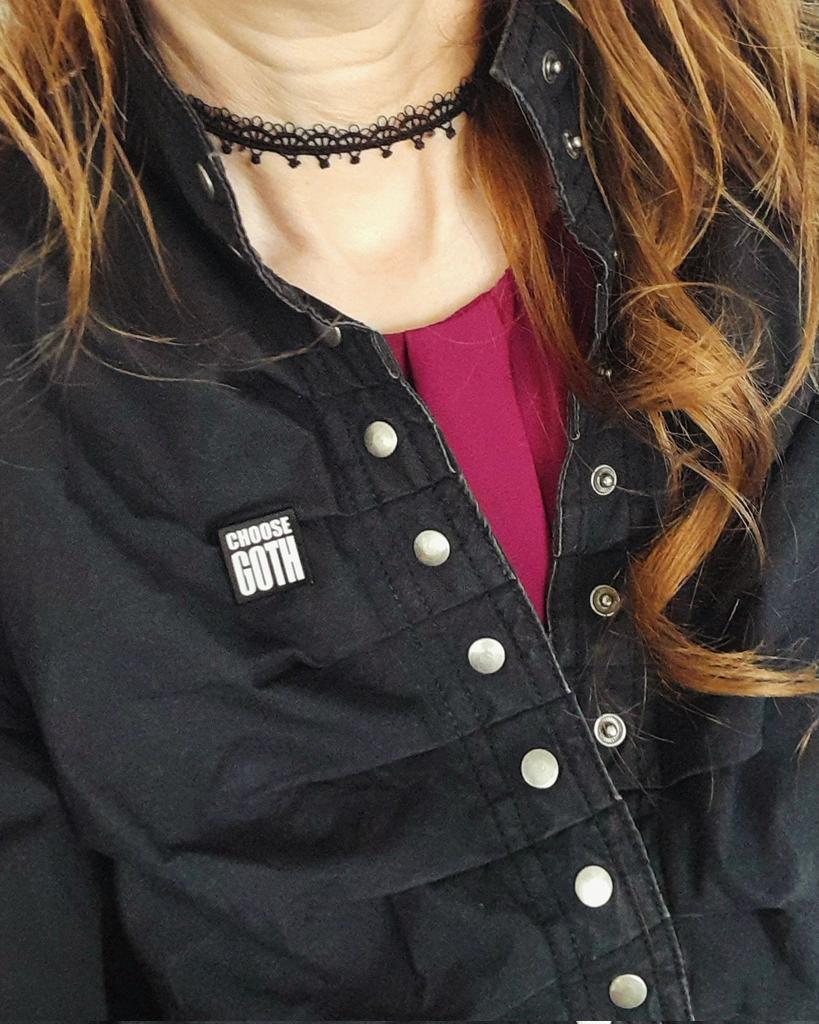 stephen rogers (@steelygreyste) on Twitter photo Spring seems to have sprung in #Manchester & a new season jacket needs a new badge ๐ค
So #ChooseGoth - every time! Especially if you're going to the #Whitby #Goth weekend in April ๐งโโ๏ธ
<a href="/misheleneous/">MisHelenEous | Gifts for Home & Hound</a> wearing her #Leeds Goth/Leeds Nomad pin by <a href="/SilverDraws/">Mark Robot Silver</a> Spring seems to have sprung in #Manchester & a new season jacket needs a new badge ๐ค
So #ChooseGoth - every time! Especially if you're going to the #Whitby #Goth weekend in April ๐งโโ๏ธ
<a href="/misheleneous/">MisHelenEous | Gifts for Home & Hound</a> wearing her #Leeds Goth/Leeds Nomad pin by <a href="/SilverDraws/">Mark Robot Silver</a>