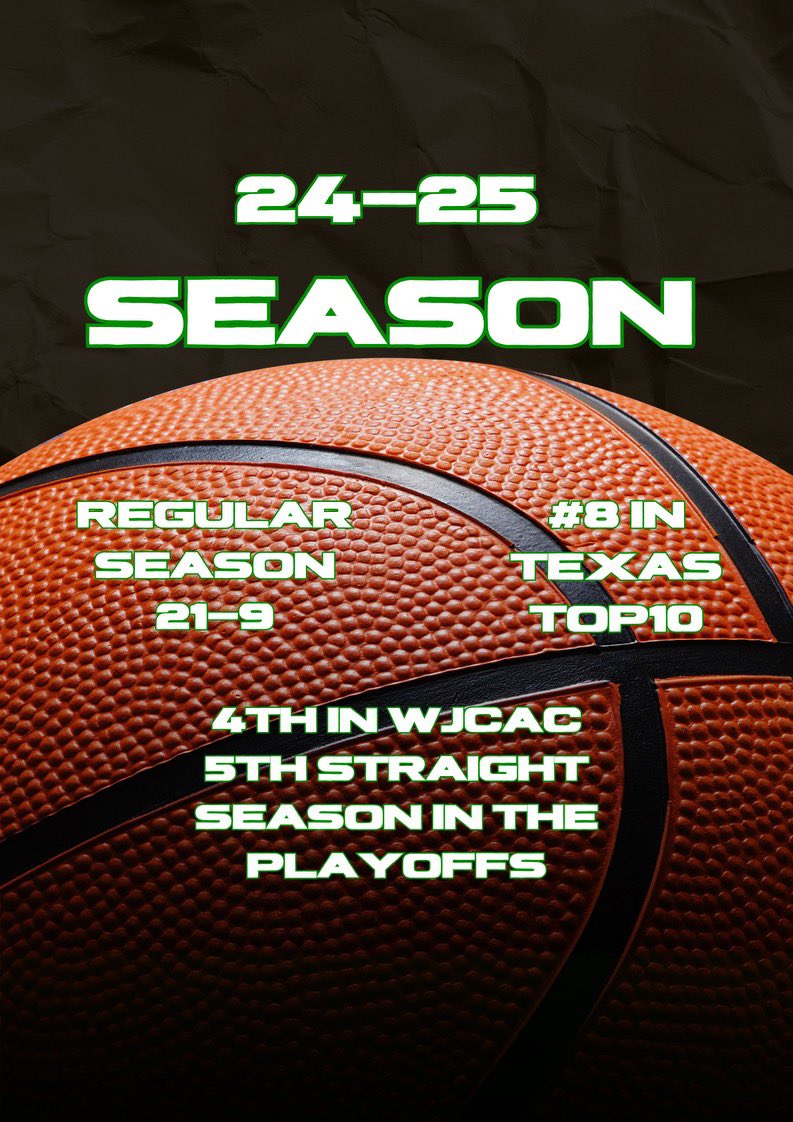 Bulldogs finish regular season 21-9 &amp; ranked #8 in Texas Top 10. The 4th place finish in the WJCAC has Bulldogs in the playoffs for 5th straight season!!