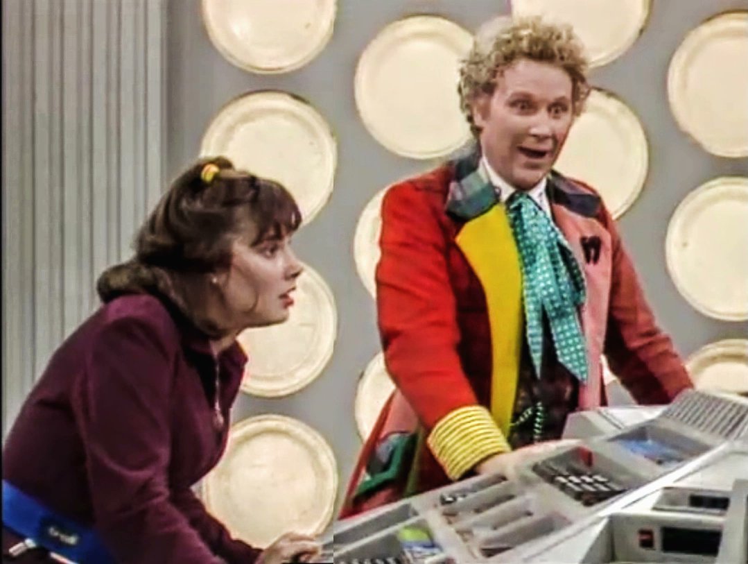 WhosThatGav's tweet image. Happy 40th anniversary #DoctorWho #Timelash. Part One aired Saturday March 9th 1985. 💿📺 #nowwatching