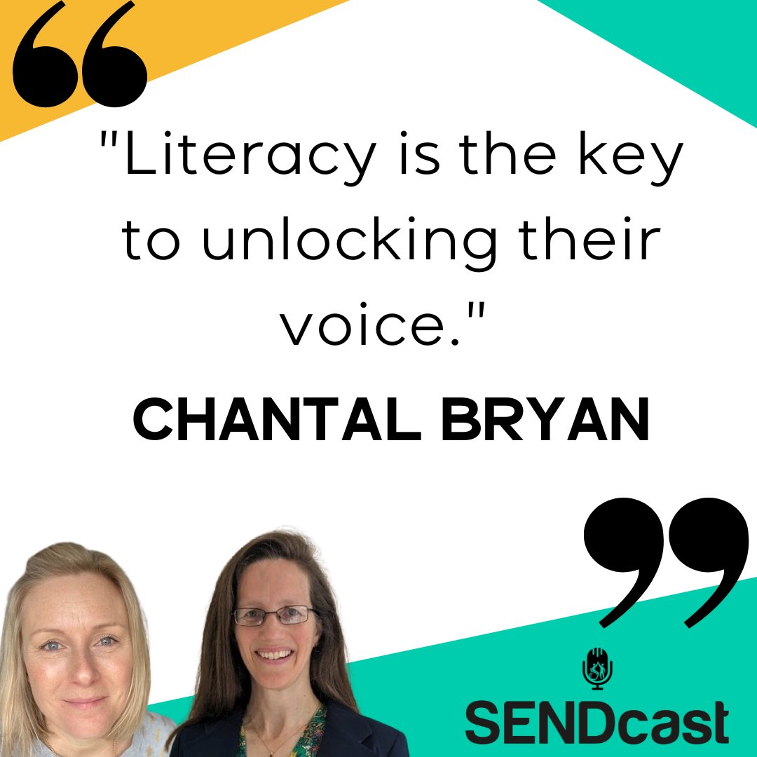 The SENDcast (@thesendcast) on Twitter photo This inspiring episode highlights the importance of a literacy-rich environment, the need for inclusive educational practices, & the belief that ALL children should have the opportunity to learn to read and write 🎧👩❤️👨<a href="/TeachUsToo/">TeachUsToo</a>
#specialneeds #teachustoo #disabilityawareness This inspiring episode highlights the importance of a literacy-rich environment, the need for inclusive educational practices, & the belief that ALL children should have the opportunity to learn to read and write 🎧👩❤️👨<a href="/TeachUsToo/">TeachUsToo</a>
#specialneeds #teachustoo #disabilityawareness