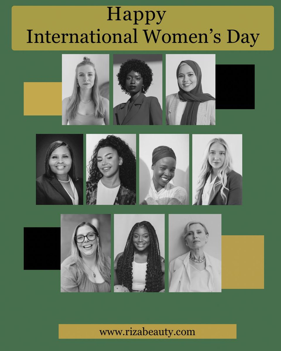 Strong, resilient, unstoppable.✨❤️. Today, we celebrate the incredible women who shape our world with courage and grace. Keep shining, keep breaking barriers!🥳💪 Happy International Women’s Day from RIZANATURALS. 
#InternationalWomensDay #IWD2025 #WomenInspire