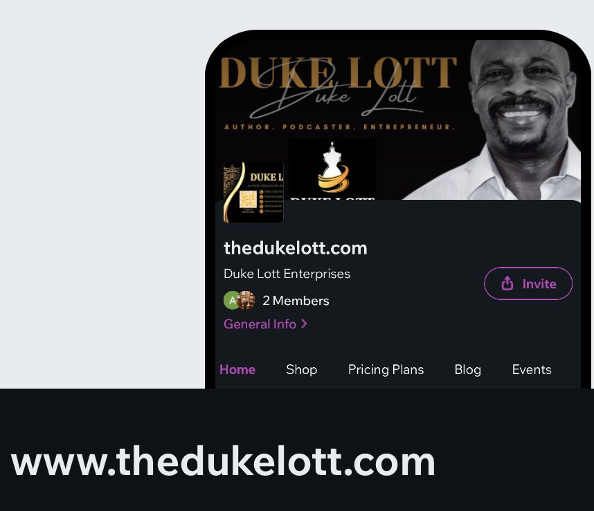 TheDukeLott's tweet image. New Business Cards! New Website! “New Podcast Show” New Books! Check out the website, order copies of my books, listen to the podcast, and subscribe to our YouTube channel.#Website #writerLift #author #writer #podcast #books
Check Website For More!!⬇️⬇️
thedukelott.wixsite.com/wwwthedukelott…