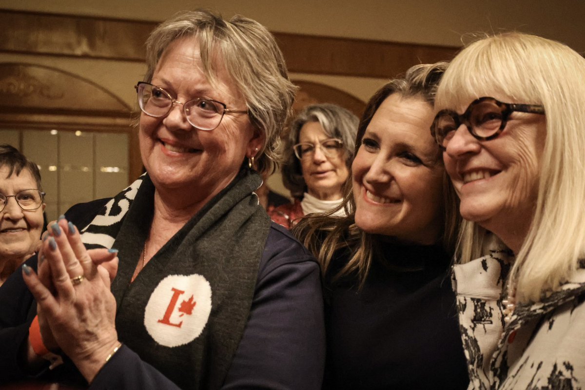 🚨Only four hours left to elect the next Leader of the Liberal Party of Canada and Prime Minister! 

Join me in the fight for Canada. Vote now. Learn how: chrystiafreeland.ca/how-to-vote