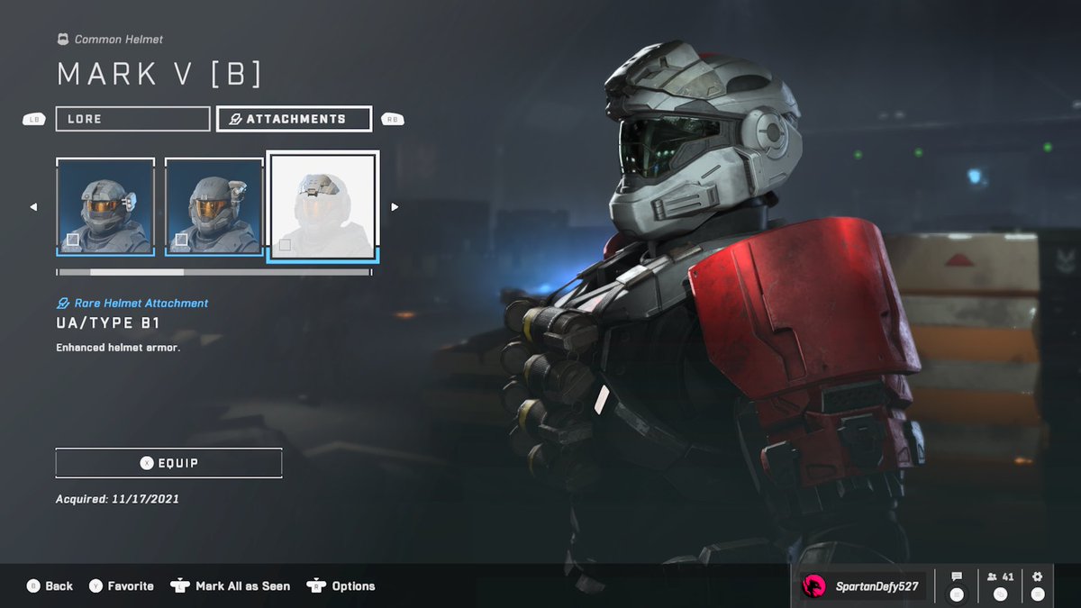 Autistic brain of mine moment: why does the halo reach version on the original disk have a brim on the UA helmet attachment for the MKVb while the MCC version does not? And yet they give you both options in infinite?