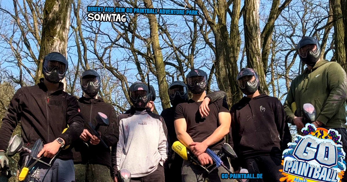 SONNTAG 09.03.2025 Hallo liebe Gäste,perfektes Wetter im Go Paintball Adventure Park erwartete heute alle Gäste, die sich gesagt haben: Paintball und Sonntag? Das passt perfekt zusammen!

Egal ob alleine oder zu zweit – bei uns findet jeder Anschluss!
go-paintball.de/sonntag-09-03-…