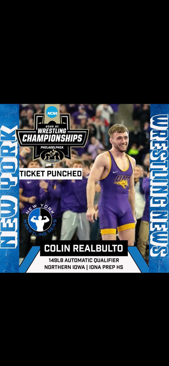 Congrats to Colin