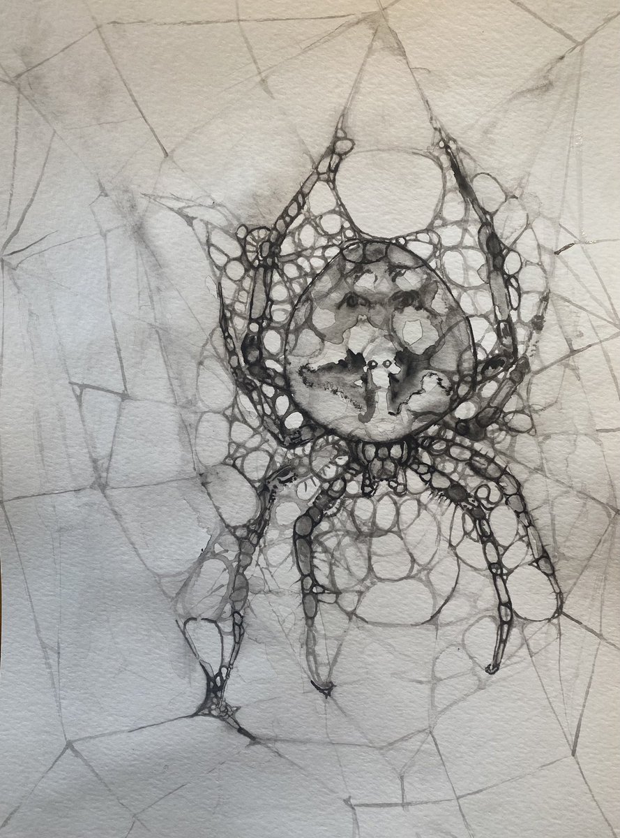 invivocreo's tweet photo. Cat-Faced Spider. Going live on kick - link in bio. 

#kick #art #artistic #abstract #watercolor #blackandwhite #spider #web #growth #invivo #invivocreo #livesimply #liveauthentic #crowe #crowefam https://t.co/9THkdBmtVQ