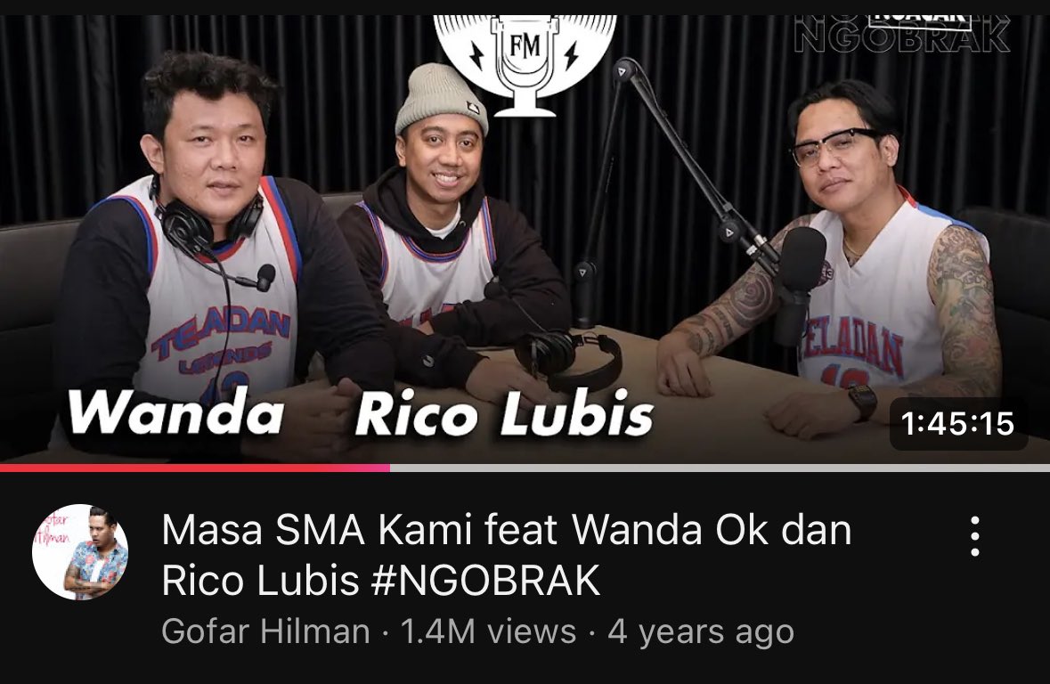 utdfocusid's tweet image. Buat yang mau baru pertama kali nntn Grind Boys, gw saranin nntn asal muasal mereka dulu di podcast Ngobrak.

Bonus podcast Ustad Jojo untuk mengenal awal muasal doi jadi Ustad. 

Worth to watch sambil nunggu Permainan yang biasa-biasa aja dari King Emyu 👍🏻