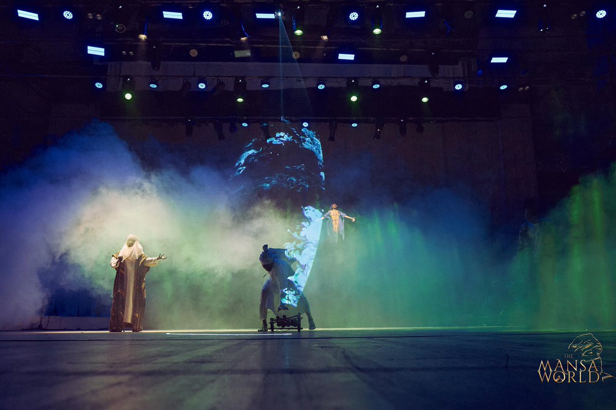 O. T. I ™️ (@richardoti_) on Twitter photo Shoutout to <a href="/TheMansaWorld/">The Mansa World</a> for bringing Mansa Musa’s legendary story to life in such an epic production!
Don’t miss the re-run this Saturday, March 15, at the National Theatre!
#MansaMusaRerun Shoutout to <a href="/TheMansaWorld/">The Mansa World</a> for bringing Mansa Musa’s legendary story to life in such an epic production!
Don’t miss the re-run this Saturday, March 15, at the National Theatre!
#MansaMusaRerun