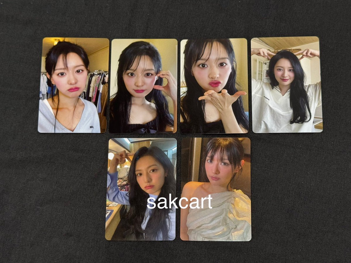 sakcart's tweet photo. wts / lfb ph #sakcartqs

kim jiwon be my one photocards
— manila exclusive + some bmo pc
— ₱3000 set

🏷️ kim jiwon bmo geewonii queen of tears qot https://t.co/UxGI2LM7dl