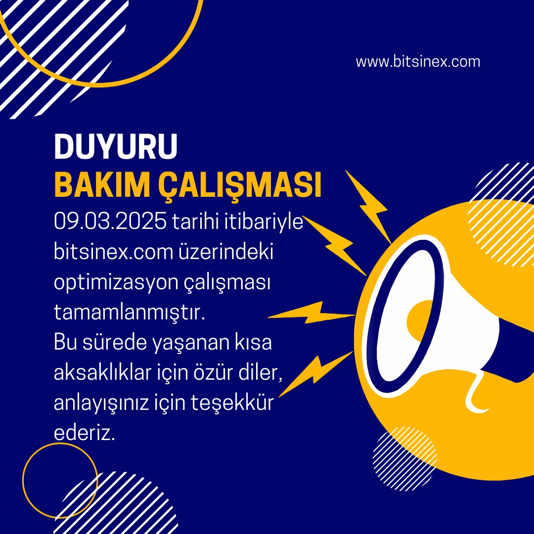 #Web3 #merkeziyetsiz #web3optimizasyon #bakımçalışması #bitsinex #Blockchain