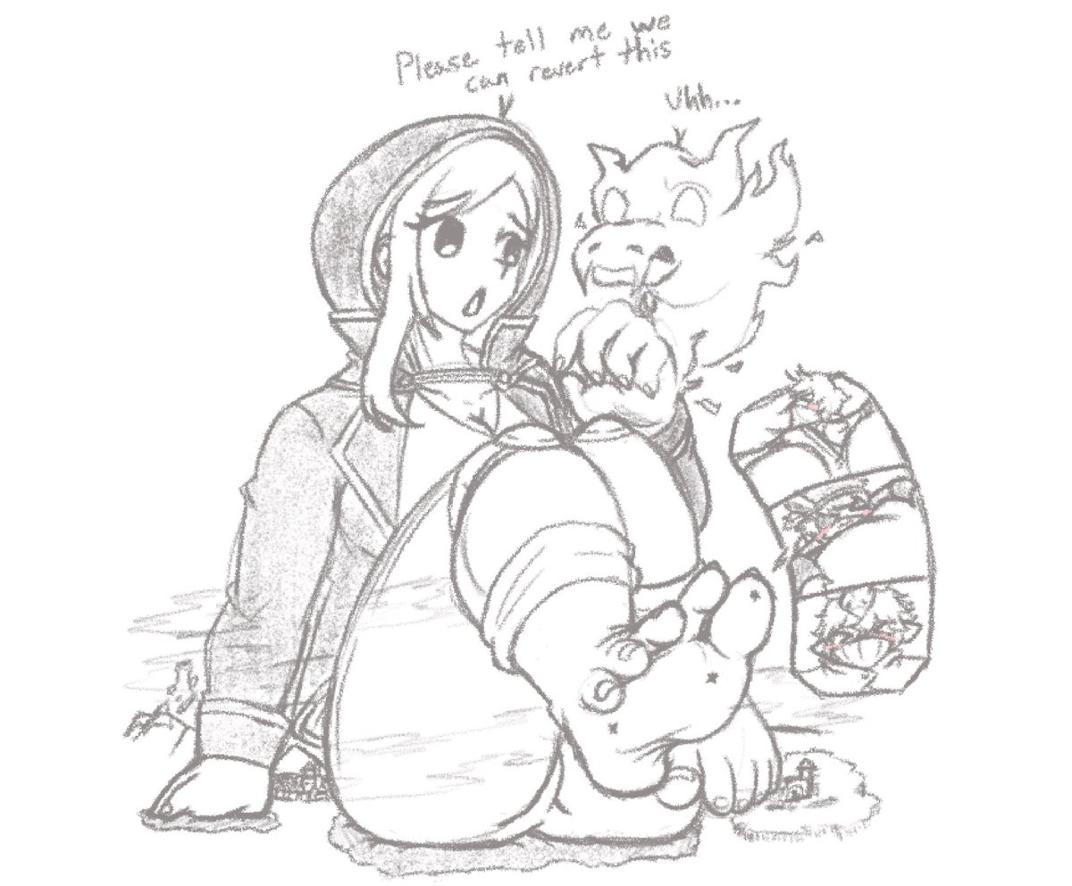 My alien, Qu, getting one “enhanced” body and Lilith finding out the curse of Giga