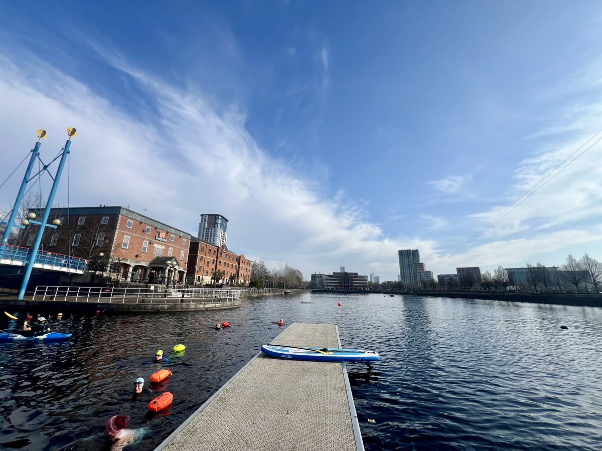 We ❤️ a Sunday morning swim in the ☀️
