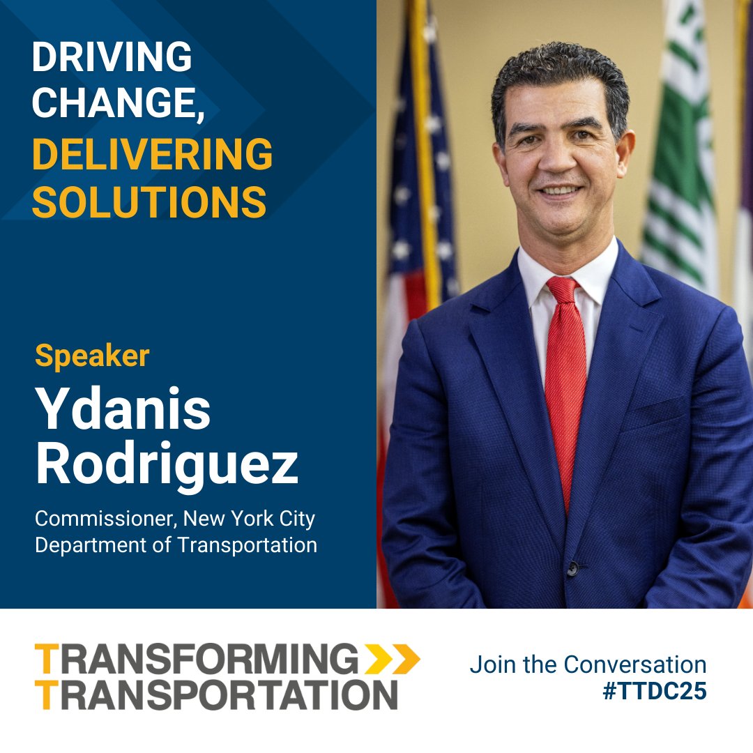 Transforming Transportation is a landmark event shaping global dialogue on sustainable mobility. We're very pleased that thought leaders from partner organizations, govts, &amp; the private sector will share their strategies for driving change. 

wrld.bg/9JN550VbUfS #TTDC25